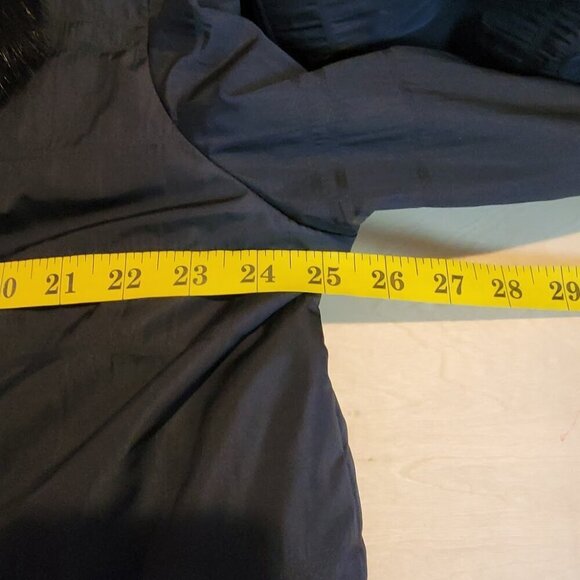 🖤 Saga Furs Women’s XL Coat – Fox Fur Trim & Rabbit Lining! 🖤 - Picture 11 of 13